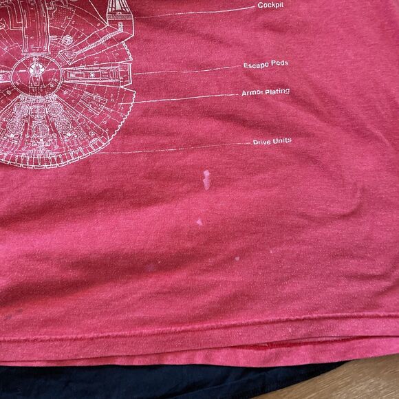 Mens Star Wars T-Shirt Bundle Graphic Tees Lot Of 5 Size XXL Darth Vader Yoda - Picture 4 of 8